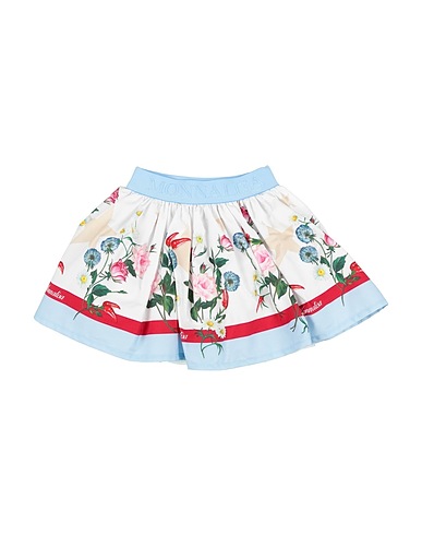 MONNALISA Skirt White 100% Cotton