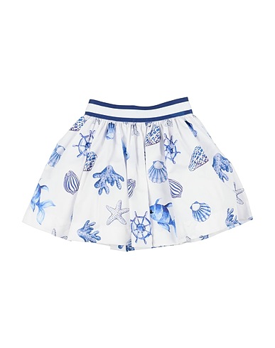 MONNALISA Skirt White 100% Cotton