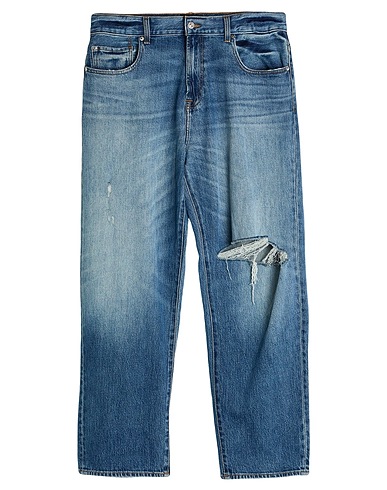 7 FOR ALL MANKIND Denim pants Blue 99% Cotton, 1% Elastane