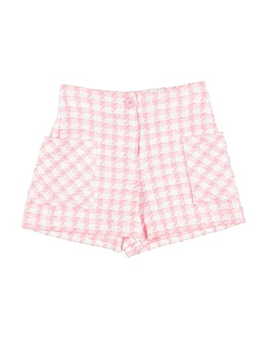 MONNALISA Shorts & Bermuda Pink 49% Cotton, 18% Acrylic, 16% Polyester, 13% Polyamide, 4% Other Fibres