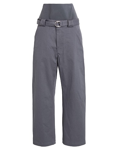 ALAÏA Casual trouser Lead 97% Cotton, 3% Elastane, Viscose, Polyamide, Polyester