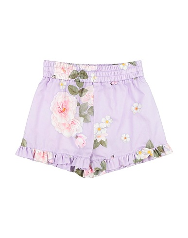 MONNALISA Shorts & Bermuda Lilla 100% Cotone