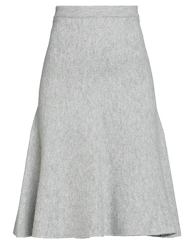 ST. JOHN Midi skirt Grey 81% Wool, 12% Mohair wool, 7% Nylon