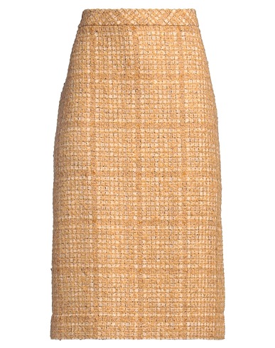ST. JOHN Midi skirt Camel 44% Wool, 26% Acrylic, 16% Synthetic fibers, 10% Viscose, 4% Cotton