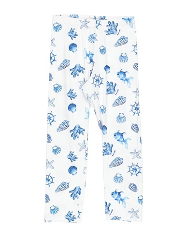 MONNALISA Leggings Bianco 93% Cotone, 7% Elastan