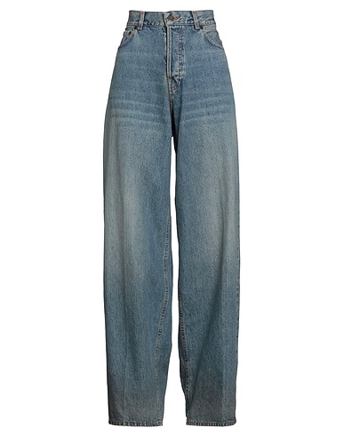 HAIKURE Denim pants Blue 100% Cotton