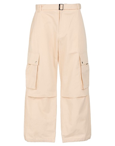 JACQUEMUS Casual pants Beige 82% Cotton, 18% Linen