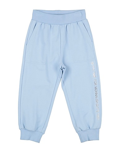 MONNALISA Pantalone Celeste 95% Cotone, 5% Elastan