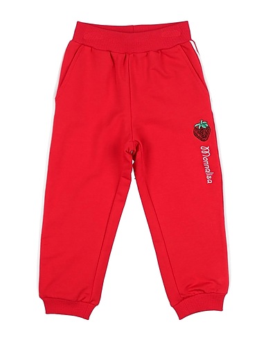 MONNALISA Casual pants Red 95% Cotton, 5% Elastane