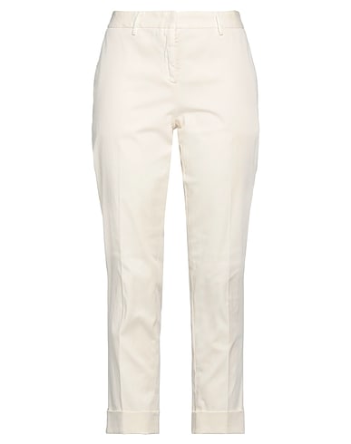 BOGLIOLI Casual trouser Cream 98% Cotton, 2% Elastane
