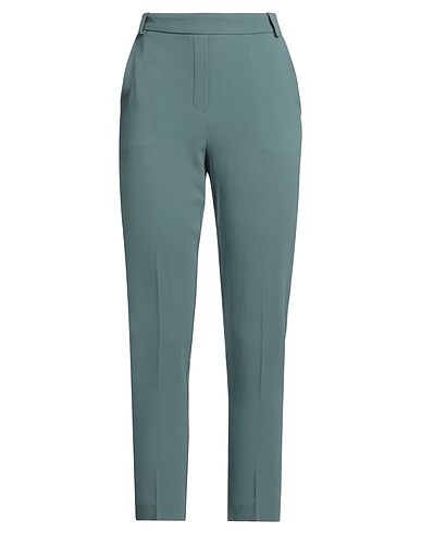 KILTIE Casual pants Deep teal 96% Viscose, 4% Elastane