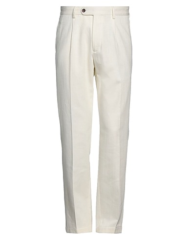 DEVORE INCIPIT Casual pants Off white 100% Cotton
