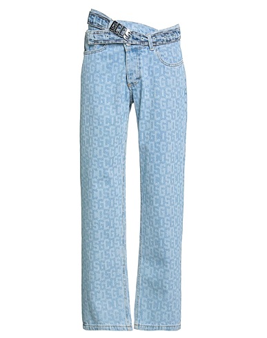 GCDS Denim trousers Blue 100% Cotton