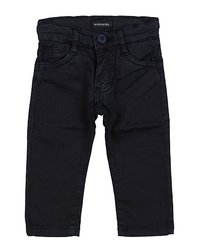 MONNALISA Casual trouser Midnight blue 98% Cotton, 2% Elastane
