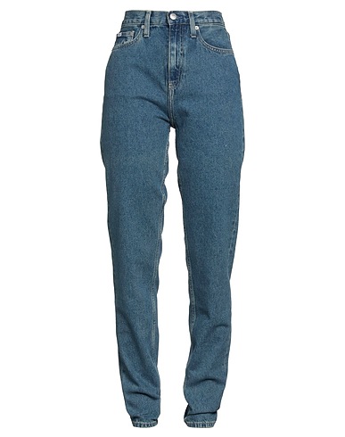 CALVIN KLEIN JEANS Denim trousers Blue 100% Cotton