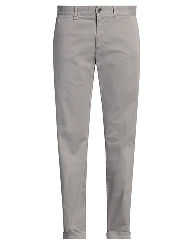 JECKERSON Casual trouser Grey 98% Cotton, 2% Elastane