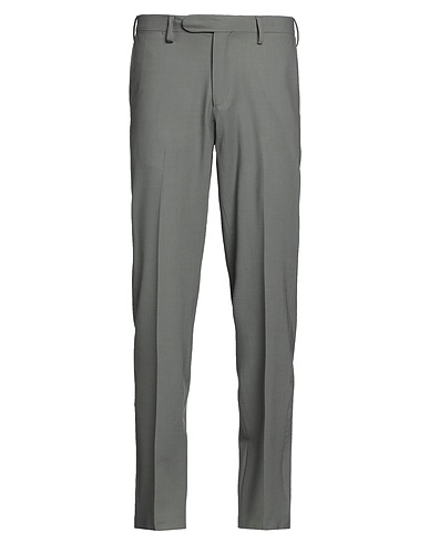 DEVORE INCIPIT Casual trouser Sage green 95% Wool, 5% Elastane