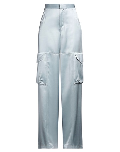 GCDS Casual trouser Sky blue 100% Viscose