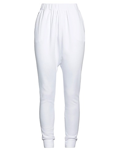 JIJIL Casual trouser White 70% Cotton, 30% Polyester