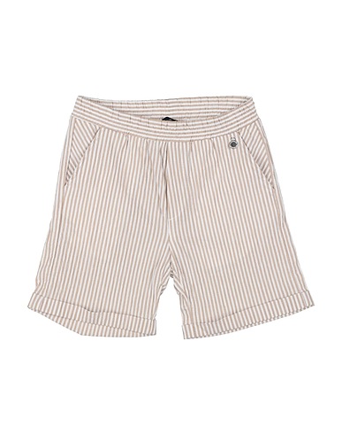 MONNALISA Shorts & Bermuda Sand 99% Cotton, 1% Elastane