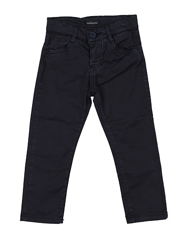 MONNALISA Casual pants Midnight blue 98% Cotton, 2% Elastane