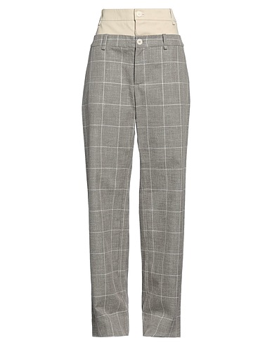 PDR PHISIQUE DU ROLE Pantalone Grigio 100% Cotone