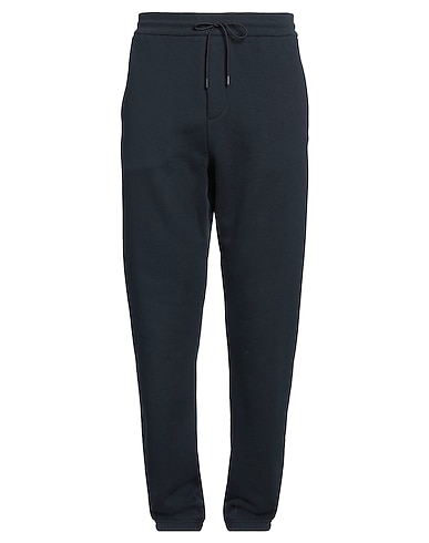 EMPORIO ARMANI Casual pants Midnight blue 100% Cotton, Elastane