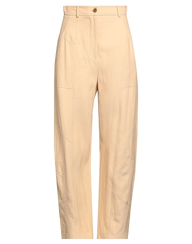 ALBERTA FERRETTI Pantalone Beige 85% Viscosa, 15% Lino
