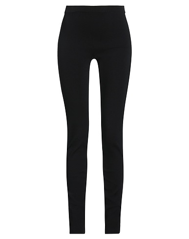 FERRAGAMO Leggings Black 58% Viscose, 28% Polyester, 11% Polyamide, 3% Elastane