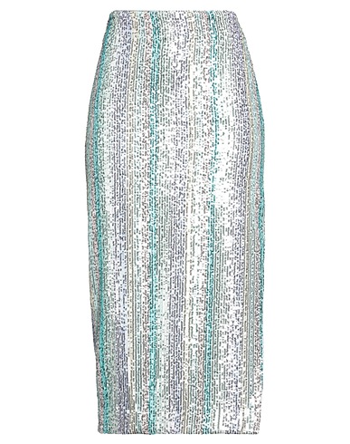 ISABELLE BLANCHE Paris Midi skirt Purple 100% Polyester, Acetate