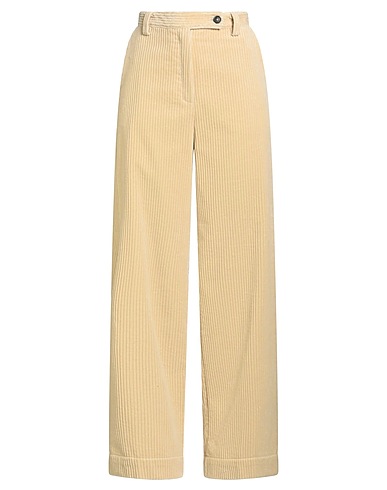 MASSIMO ALBA Casual trouser Ivory 100% Cotton