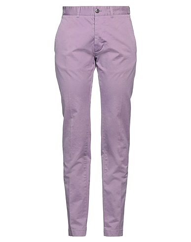 GRIFONI Casual trouser Mauve 100% Cotton