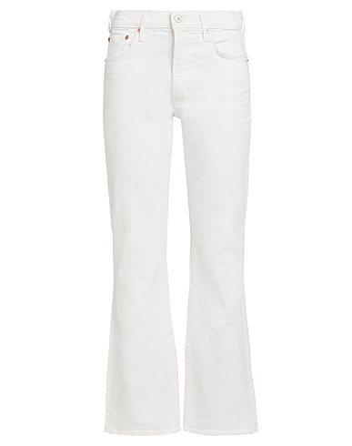 CITIZENS OF HUMANITY Bootcut Jeans White 99% Organic cotton, 1% Lycra®