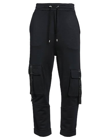 BALMAIN Casual trouser Black 59% Polyamide, 41% Cotton