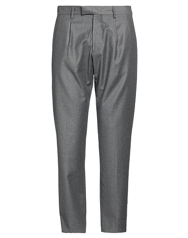 LOW BRAND Pantalone Grigio 100% Lana Vergine