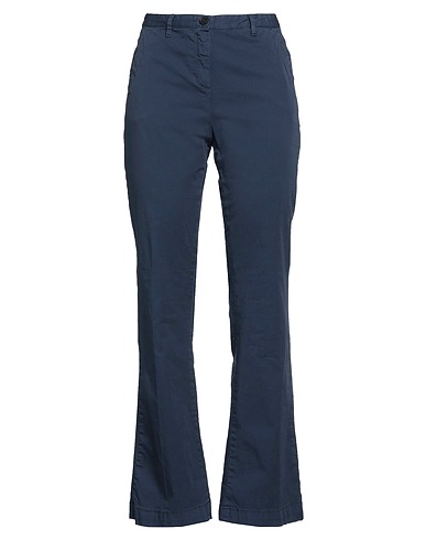 MASSIMO ALBA Casual pants Navy 97% Cotton, 3% Elastane