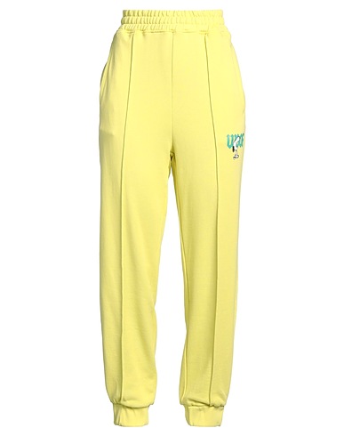 PHILOSOPHY di LORENZO SERAFINI Casual trouser Yellow 100% Cotton