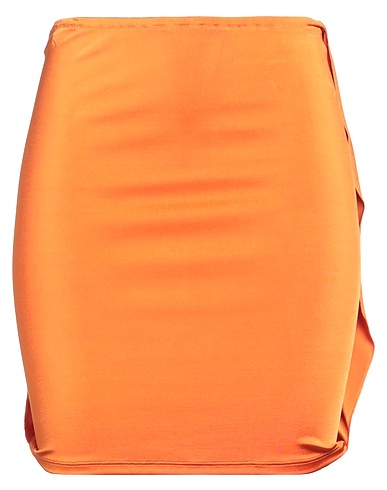 MARNI Mini skirt Orange 96% Viscose, 4% Elastane