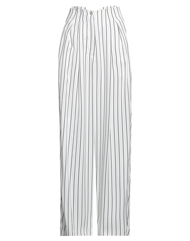 THE MANNEI Pantalone Bianco 100% Viscosa