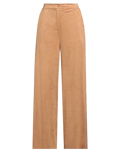 MOTEL Casual pants Camel 90% Polyester, 10% Elastane