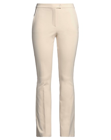 MOTEL Casual pants Beige 53% Cotton, 38% Polyamide, 9% Elastane