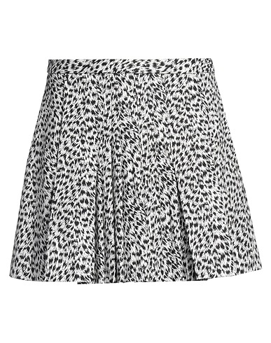 MICHAEL MICHAEL KORS Mini skirt Black 97% Cotton, 3% Elastane