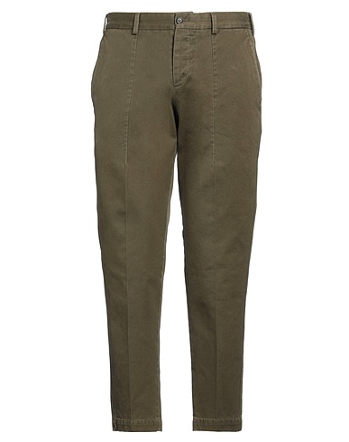 PT Torino Casual trouser Military green 100% Cotton