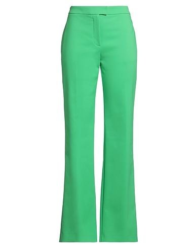 MOSCHINO Casual trouser COUTURE Green 52% Cotton, 42% Polyamide, 6% Elastane