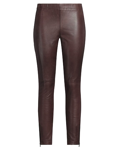 THE JACK AND JACKIE LEATHERS Pantalone Cioccolato Pelle