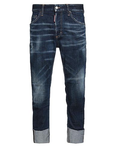 DSQUARED2 Denim trousers Blue 99% Cotton, 1% Elastane