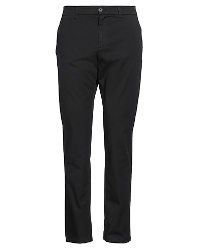 BIKKEMBERGS Casual trouser Black 97% Cotton, 3% Elastane