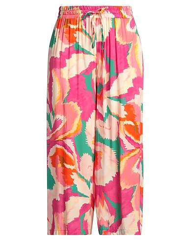 CARACTÈRE Casual pants Fuchsia 100% Viscose