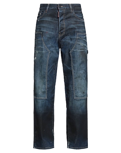 DSQUARED2 Denim trousers Blue 98% Cotton, 2% Elastane