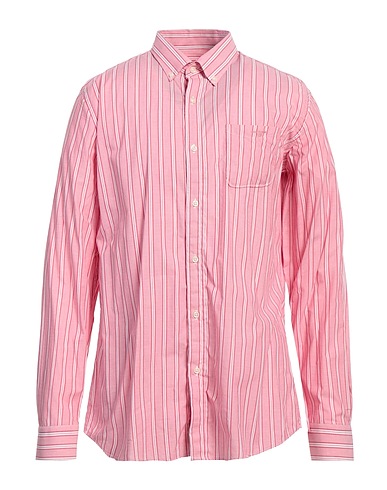 BARBOUR Striped shirt Coral 100% Cotton